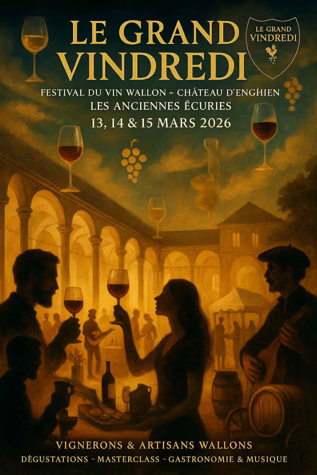 Affiche officielle du Grand Vindredi 2026